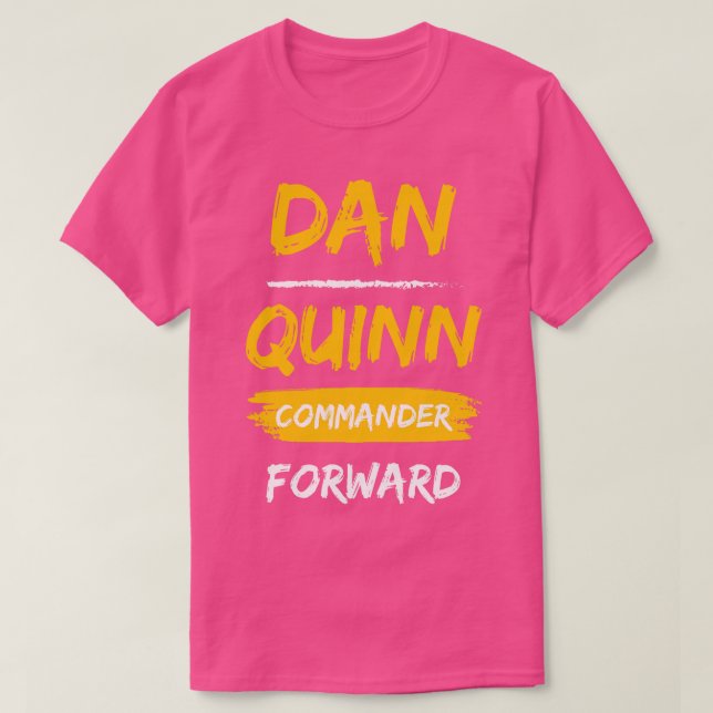 DAN QUINN COMMANDER FORWARD WASHINGTON TShirt T Shirt (Design framsida)