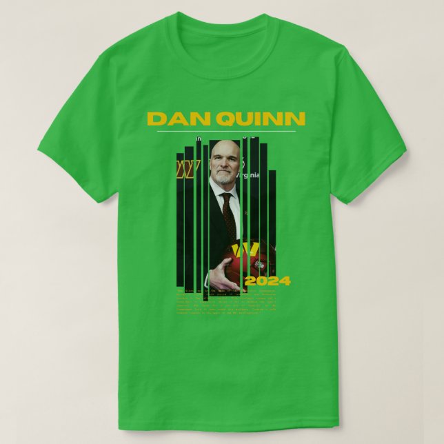 DAN QUINN ERA 2024 COMMANDERS TShirt 1 T Shirt (Design framsida)