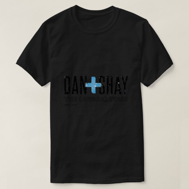 Dan + shay the arena logotyp Tourist 2020 uyakuya  T Shirt (Design framsida)