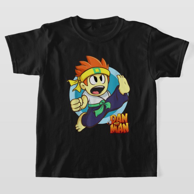 Dan The Man Classic Dan158.png T Shirt (Laydown)