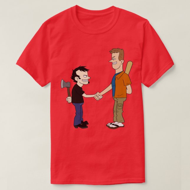 Dan vs Chris T Shirt (Design framsida)