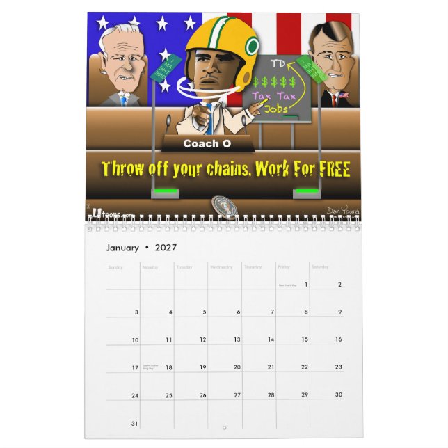 Dan Youra 2012 om delstaten Obama i EU Kalender (Jan 2027)