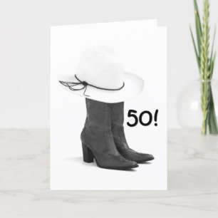 DANA NÅGOT FÖR DIN "50:e" BIRTHDAY Kort