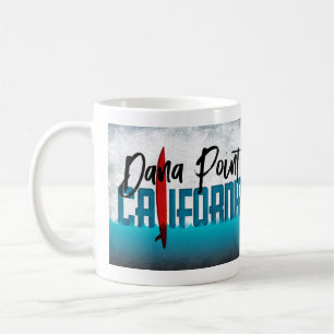 Dana Point California Surfboard Surfboard Kaffemugg