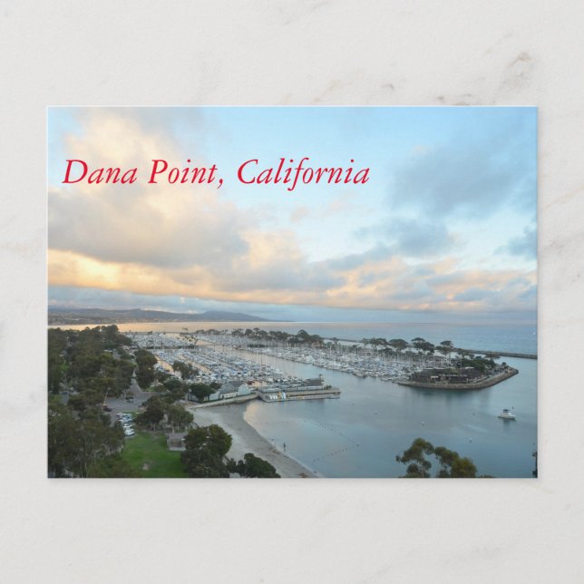 Dana Point California vycard Vykort (Framsida)