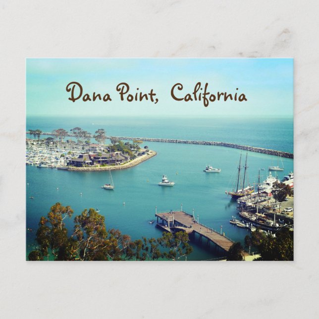 Dana Point California Vykort (Framsida)