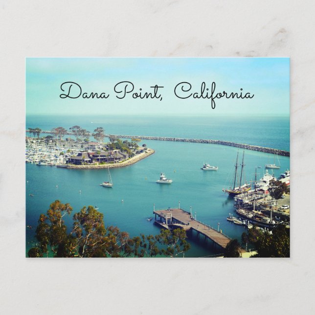 Dana Point California Vykort (Framsida)