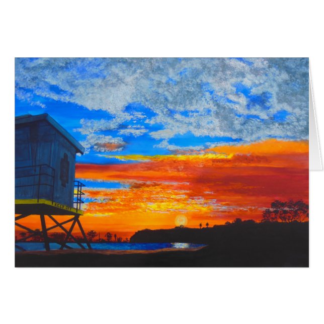 Dana Point-drömmar Hälsningskort (Framsidan Horizontal)