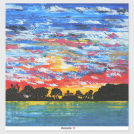 DANA POINT HARBOR-färgstark Klistermärken