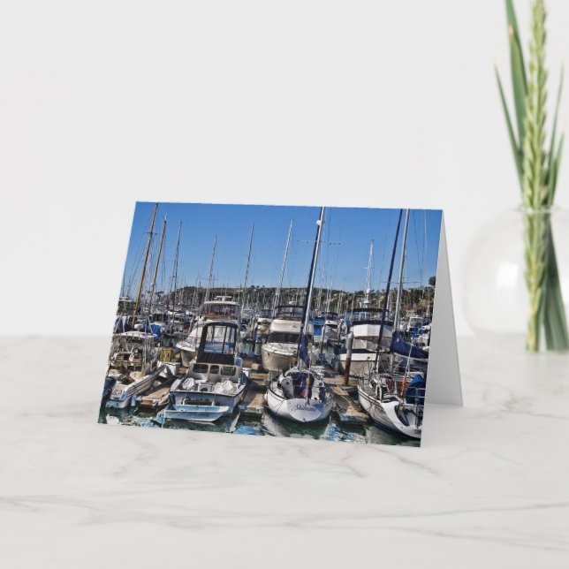 Dana Point Harbour-hälsningskort Kort (Framsida)