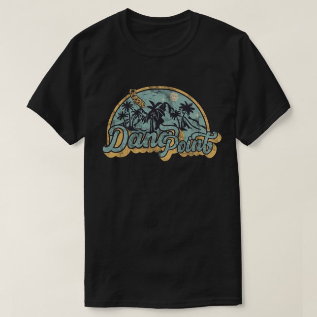 Dana Point, Kalifornien T Shirt (Design framsida)