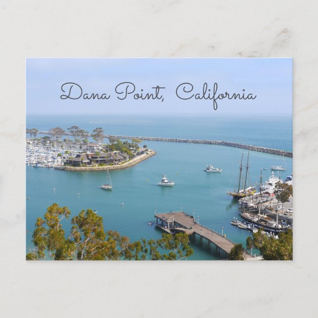 Dana Point Kalifornien  Vykort (Framsida)