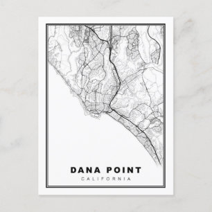 Dana Point Karta Vykort