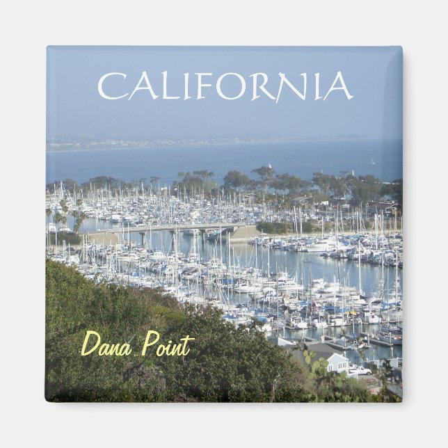 Dana Point marina magnet (Framsidan)