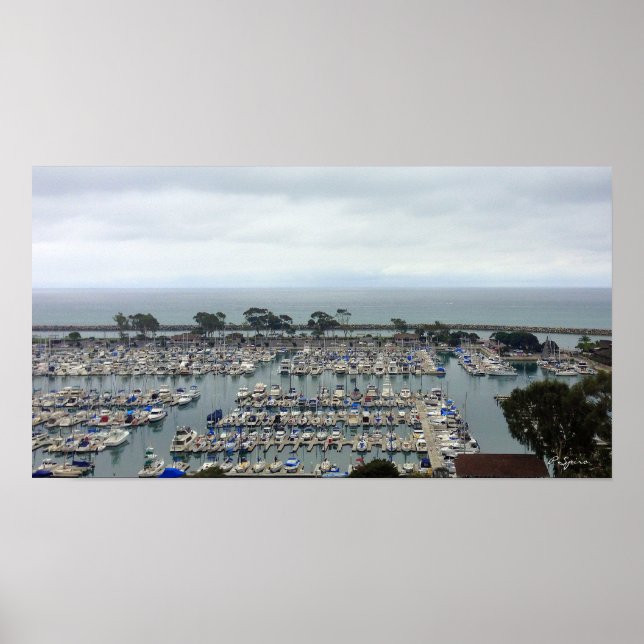Dana Point Marina Poster (Framsidan)