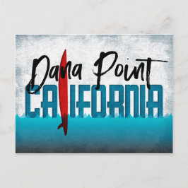 Dana Point Postcard California Surfboard Vykort