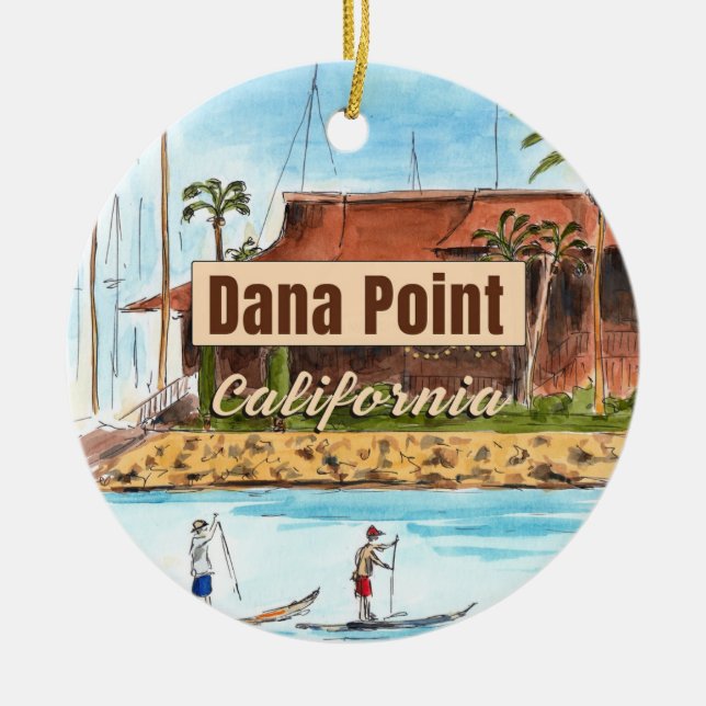 Dana Point Yacht Club Ornament (Framsidan)