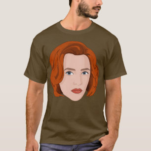 Dana Scully tecknad T Shirt