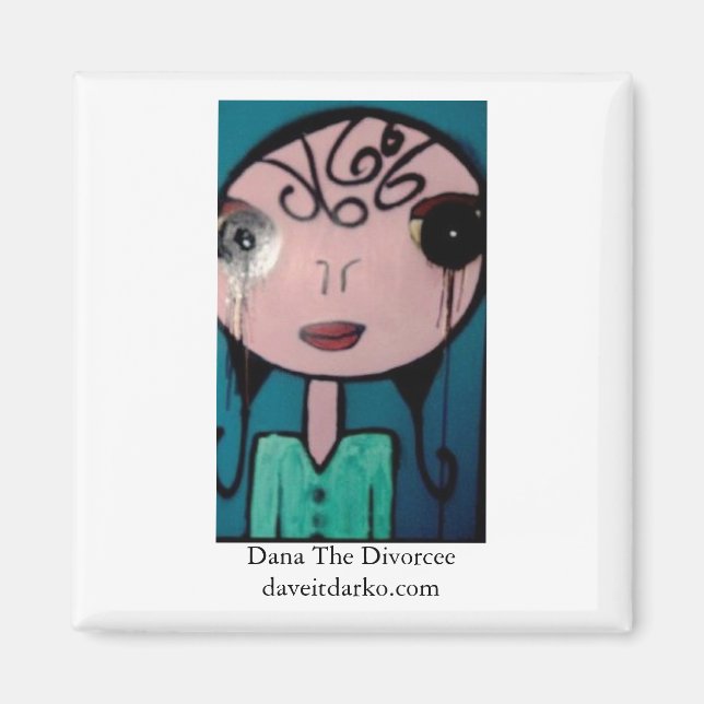 Dana the Divorcee Magnet (Framsidan)