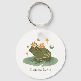 DanaBella Frog Keychain Nyckelring