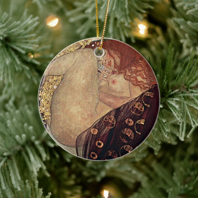 Danae Guld Muse Art Nouveau Ornament (Träd)