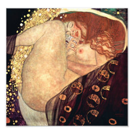 Danae | Gustav Klimt | Fototryck