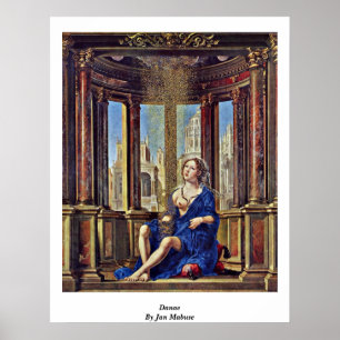 Danae vid Jan Mabuse Poster