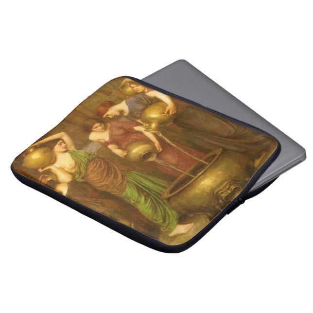 Danaiderna av John William Waterhouse Laptop Fodral (Framsida topp)