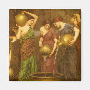 Danaides av John William Waterhouse Magnet