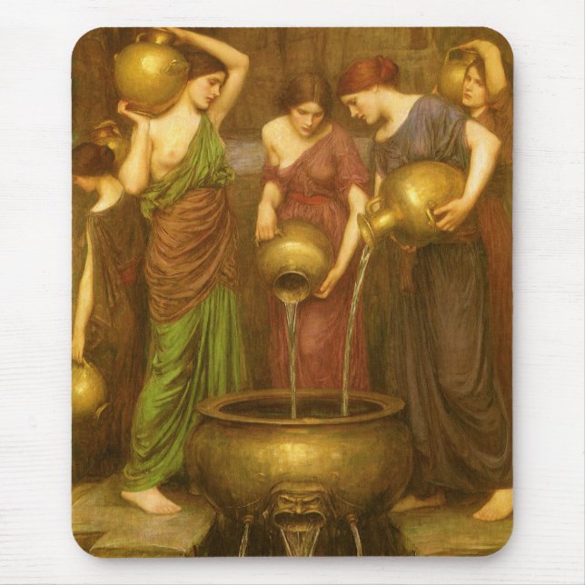 Danaides av John William Waterhouse Musmatta (Framsidan)