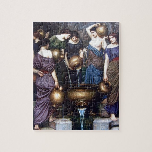 Danaides av John William Waterhouse Pussel (Vertikal)