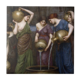 Danaides John William Waterhouse Kakelplatta