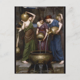 Danaides John William Waterhouse Vykort