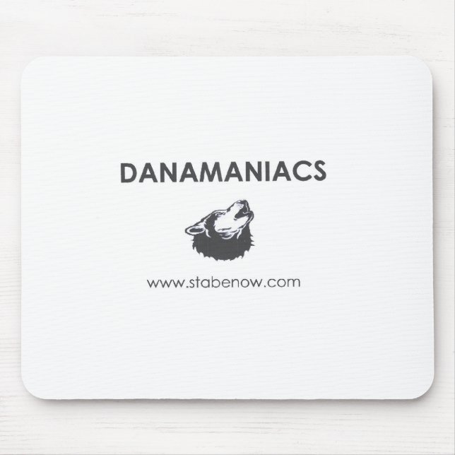 Danamaniacs Mousepad Musmatta (Framsidan)
