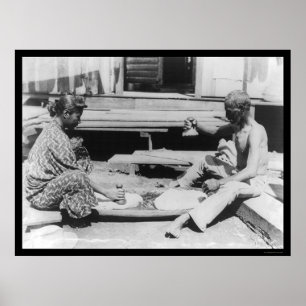 Danande Poi i Hawaii 1908 Poster