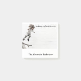 Danande tänder av gravitationPostIt Post-it Block