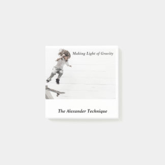 Danande tänder av gravitationPostIt Post-it Block