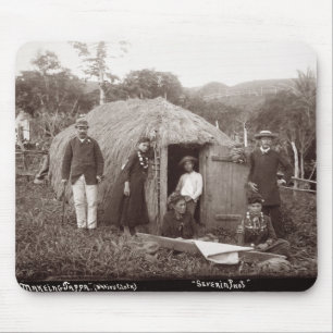 Danande Tappa, en infödd trasa, c.1875 Musmatta