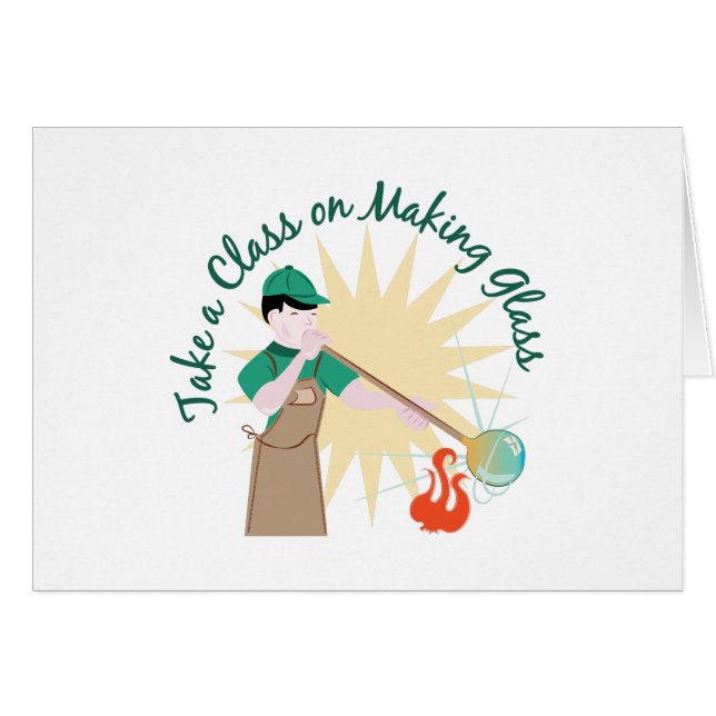 Danandeexponeringsglas Hälsningskort (Framsidan Horizontal)