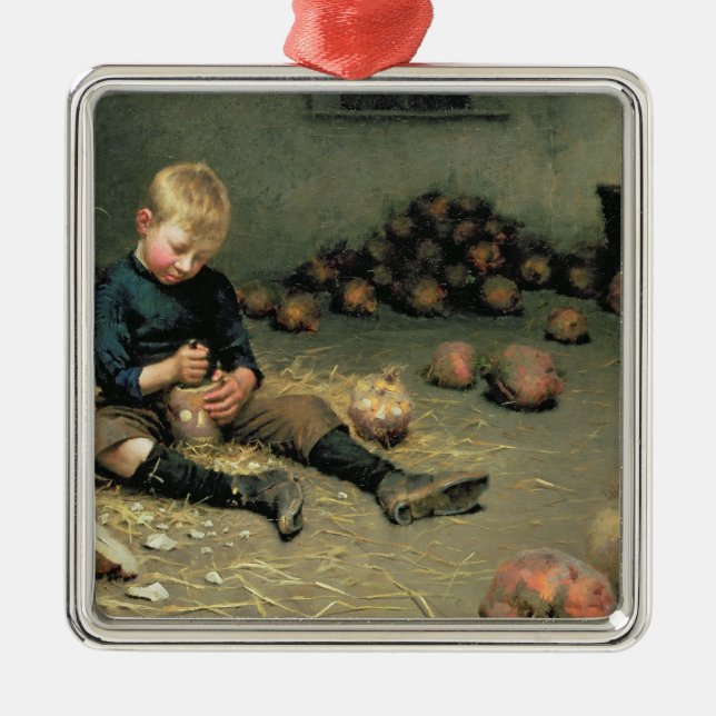 Danandelyktor Julgransprydnad Metall (Framsidan)