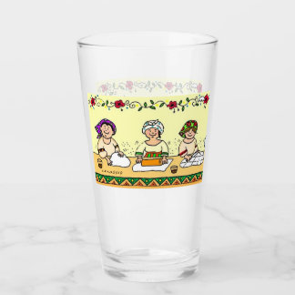 danandeperogies som är pyrohy, pierogies som är glaskopp