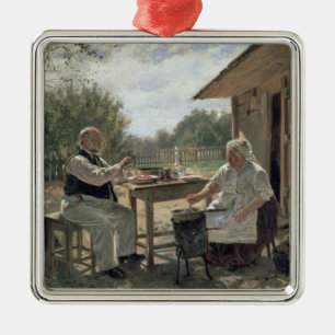 Danandesylt, 1876 julgransprydnad metall
