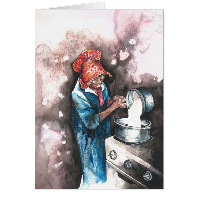 Danandesylter (Grammy Sallies långt) Hälsningskort (Framsidan)