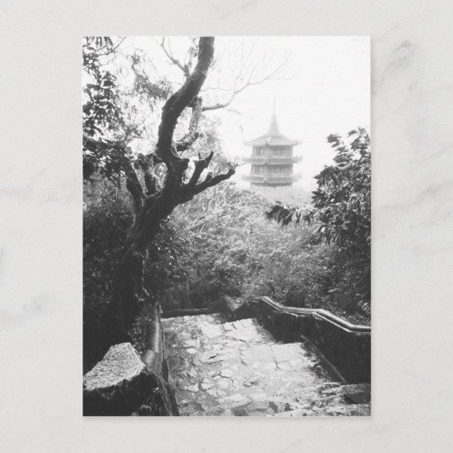Danang Vietnam, Temple View Marble Mountain Vykort (Framsida)