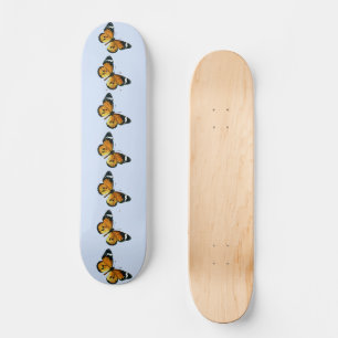 Danaus chrysippus - Plain Tiger, African Queen Mini Skateboard Bräda 18,5 Cm
