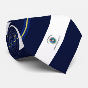 Danbury (Connecticut) City flagga Neck Tie Slips