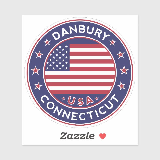 Danbury Connecticut, Danbury Klistermärken (Ark)