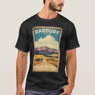 Danbury Connecticut Usa Vintage resor turism T Shirt