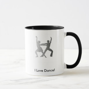 dance1 älskar jag dans! mugg
