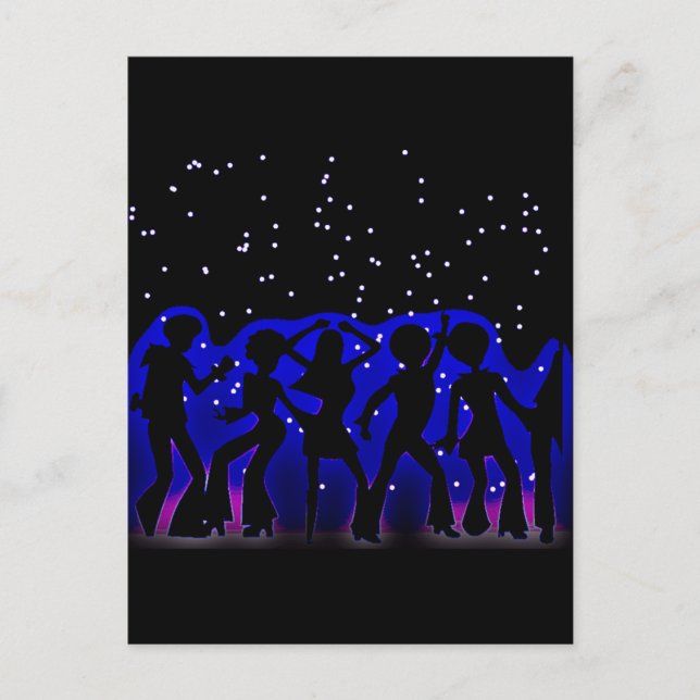 Dance2Disco Vykort (Framsida)